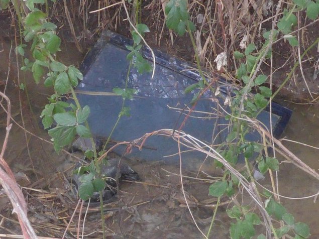 Fernseher im Lachgraben